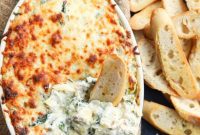 Kickin’ Bacon Artichoke Dip