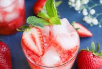 Summer Strawberry Gin Smash