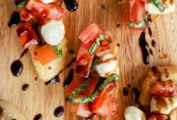 Fresh Caprese Bruschetta