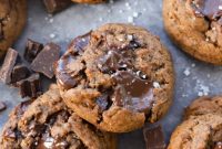 Velvet Salted Mocha Cookies