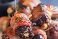 Bacon-Wrapped Stuffed Dates