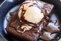 Molten Chocolate Brownie Bliss