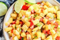 Tropical Pineapple Mango Salsa