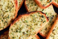 Artisan Garlic Sourdough Toast