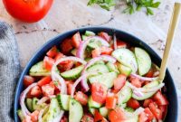 Summer Cucumber Tomato Salad