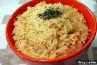 Creamy Cheesy Orzo