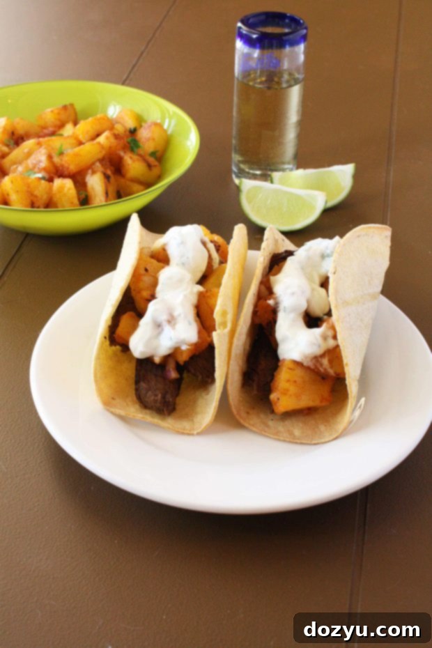 Zesty Tequila Lime Steak Tacos with Fiery Grilled Pineapple Salsa 2 img 2030 4