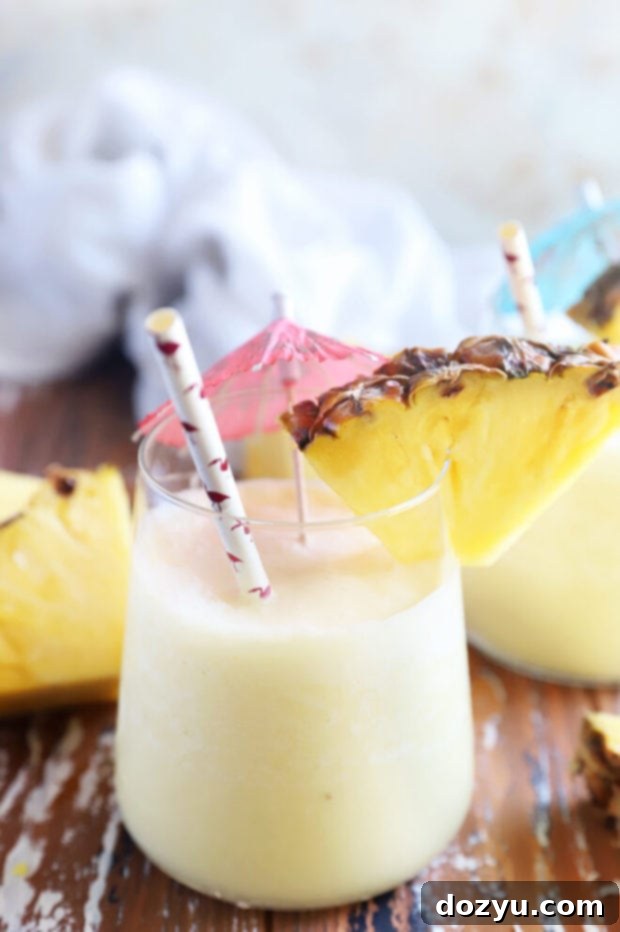 Svelte Piña Colada 2 Skinny colada cocktail recipe photo