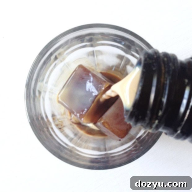 Upside-Down Iced Irish Coffee from Feast + West | cakenknife.com