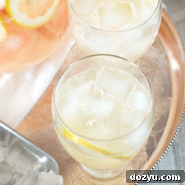 Thumbnail image of Boozy Grapefruit Sparkling Lemonade, showcasing its refreshing appeal.