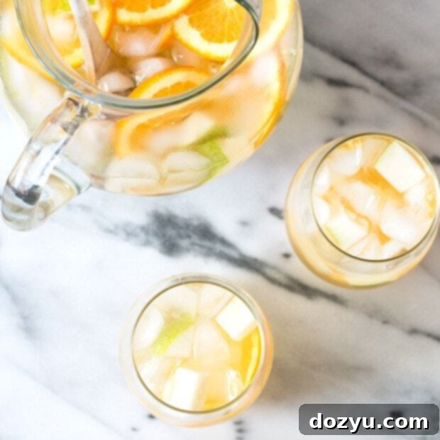 Pear Ginger White Sangria thumbnail