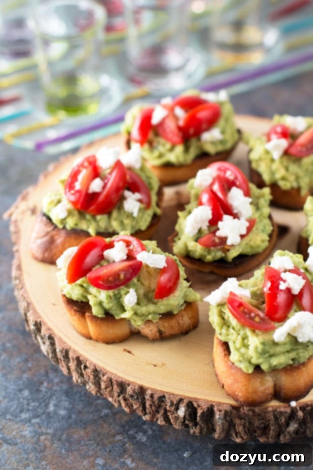 Fresh Avocado & Goat Cheese Crostini 2 Creamy Avocado Goat Cheese Crostini with Fresh Tomatoes