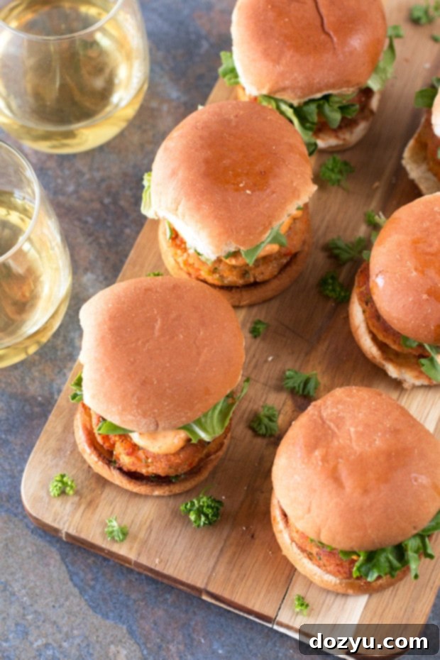 Salmon Cake Sliders with Spicy Mayo & A KitchenAid Giveaway! | cakenknife.com