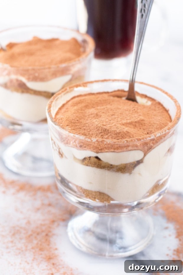 Tiramisu Parfait Recipe | Easy Single Serving Dessert