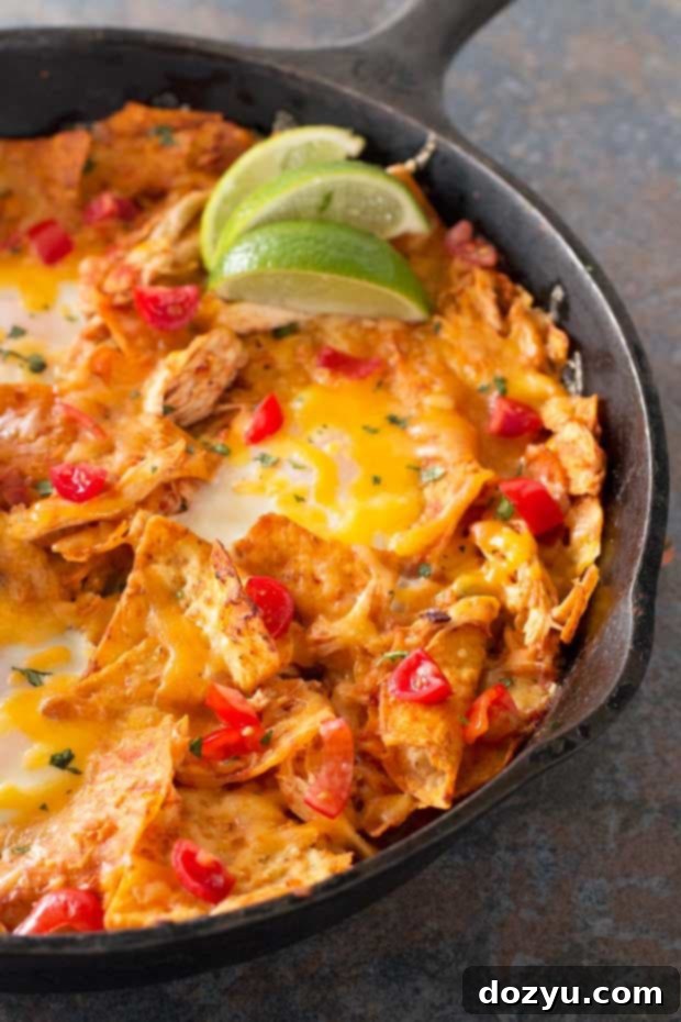 Freshly Prepared Chilaquiles - The Best Hangover Breakfast