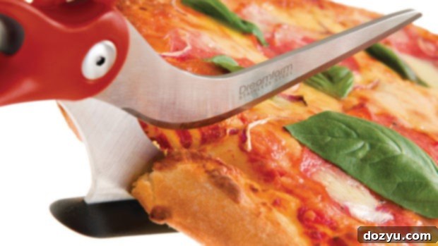 Agave Garlic Pizza Perfection 8 The Scizza Pizza Cutter from Dreamfarm