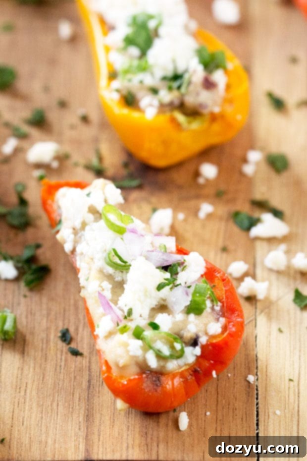 Greek Stuffed Roasted Sweet Peppers