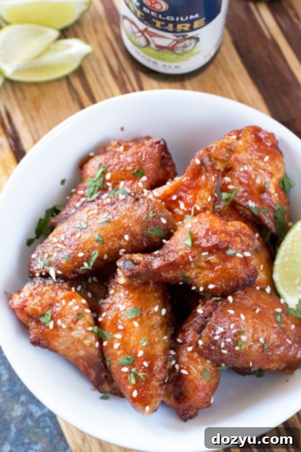 Sweet and Spicy Grilled Honey Sriracha Wings 2 Grilled Honey Sriracha Wings | cakenknife.com