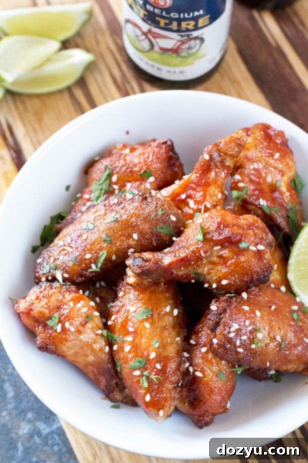 Sweet and Spicy Grilled Honey Sriracha Wings 5 Grilled Honey Sriracha Wings | cakenknife.com