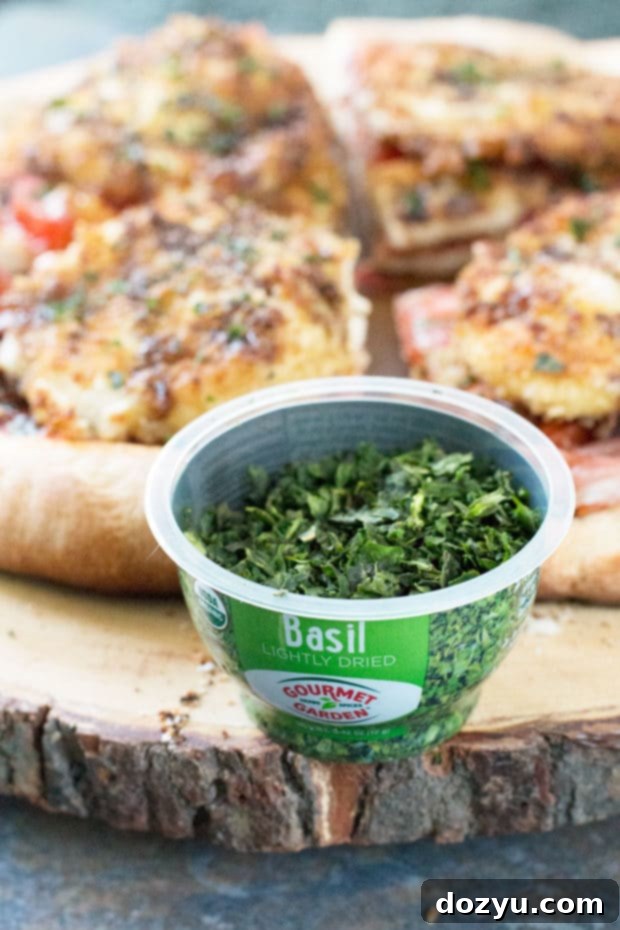 Fried Mozzarella Prosciutto Pizza | cakenknife.com