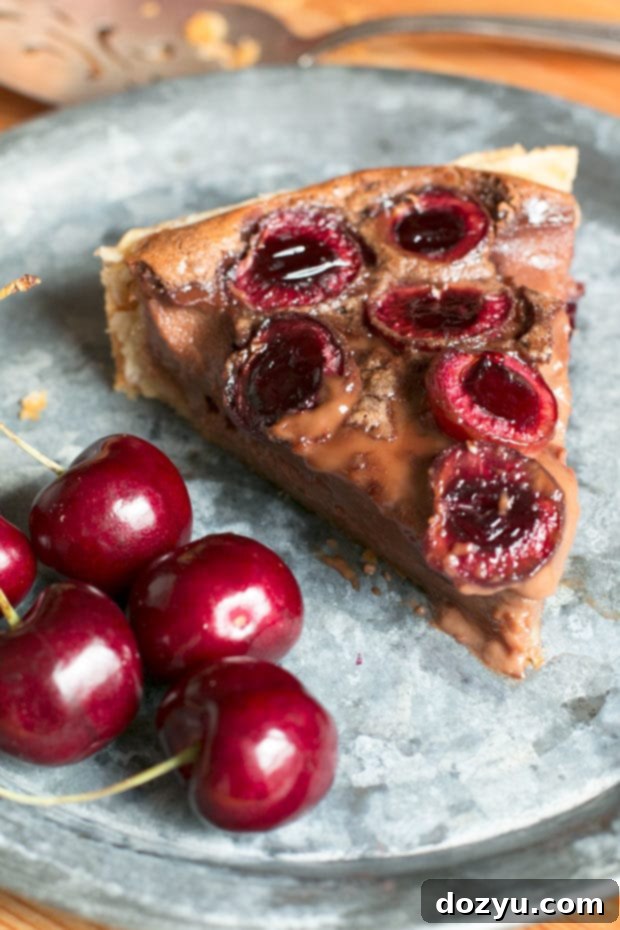 Nutella Cherry Tart | Delicious and easy dessert recipe