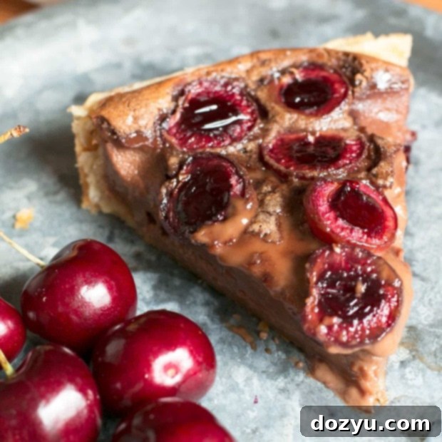 Nutella Cherry Tart | A delightful and easy-to-make dessert