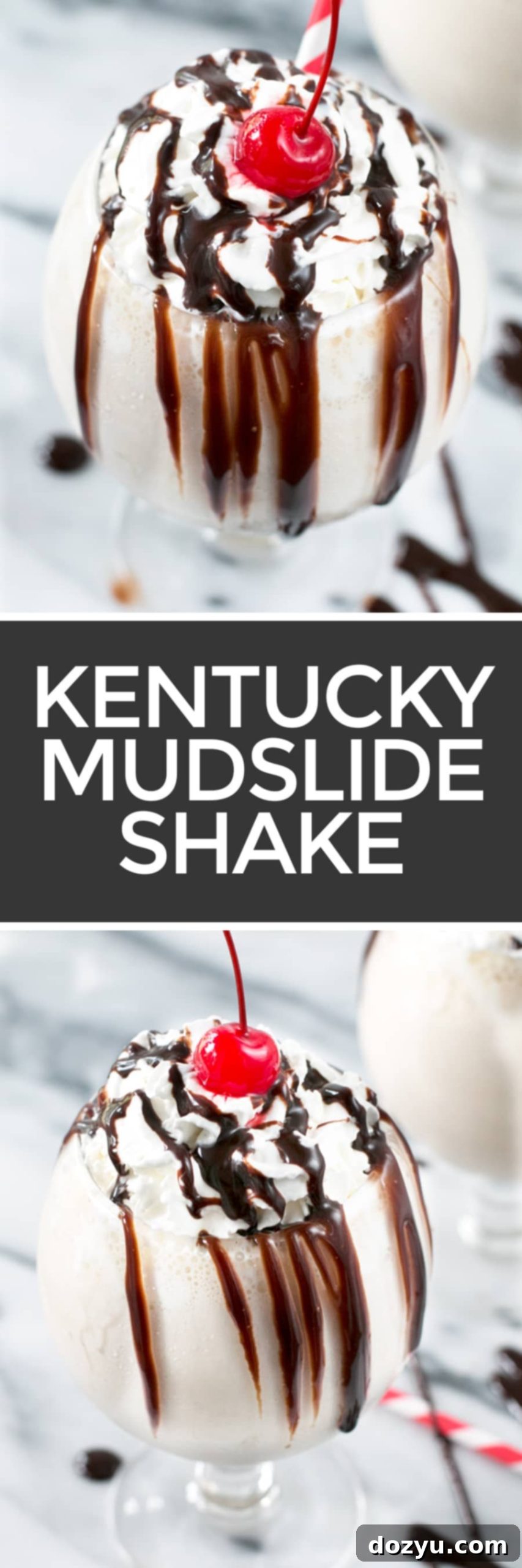 Decadent Kentucky Mudslide Shake 7 Kentucky Mudslide Shake recipe pin image