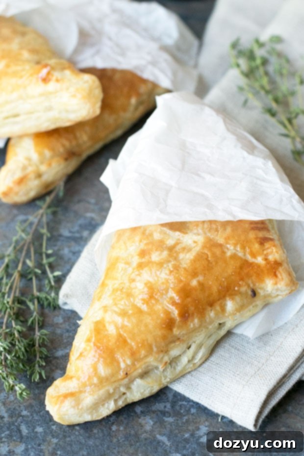 Black Pepper Steak Hand Pies | cakenknife.com