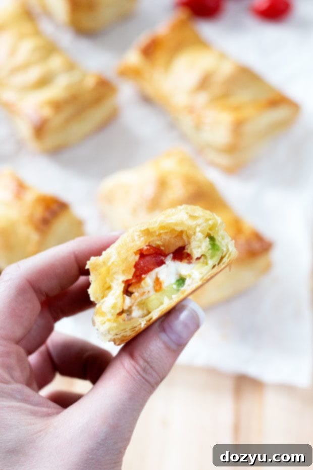 Velvety Avocado Cream Cheese Pockets 5 Avocado Cream Cheese Turnovers | cakenknife.com