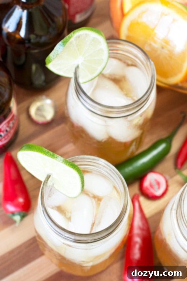 Chile Beer Sangria | cakenknife.com