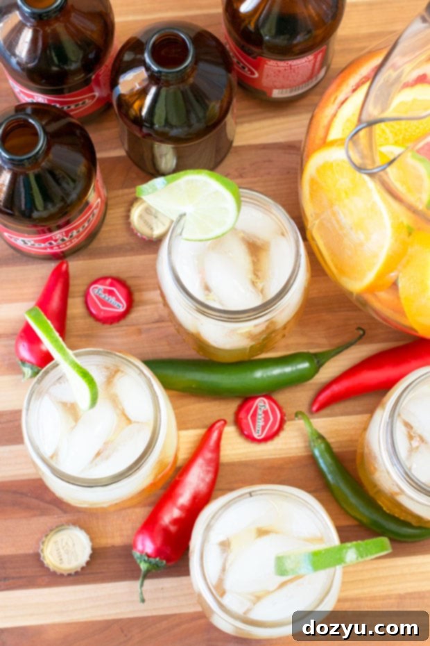 Chile Beer Sangria | cakenknife.com