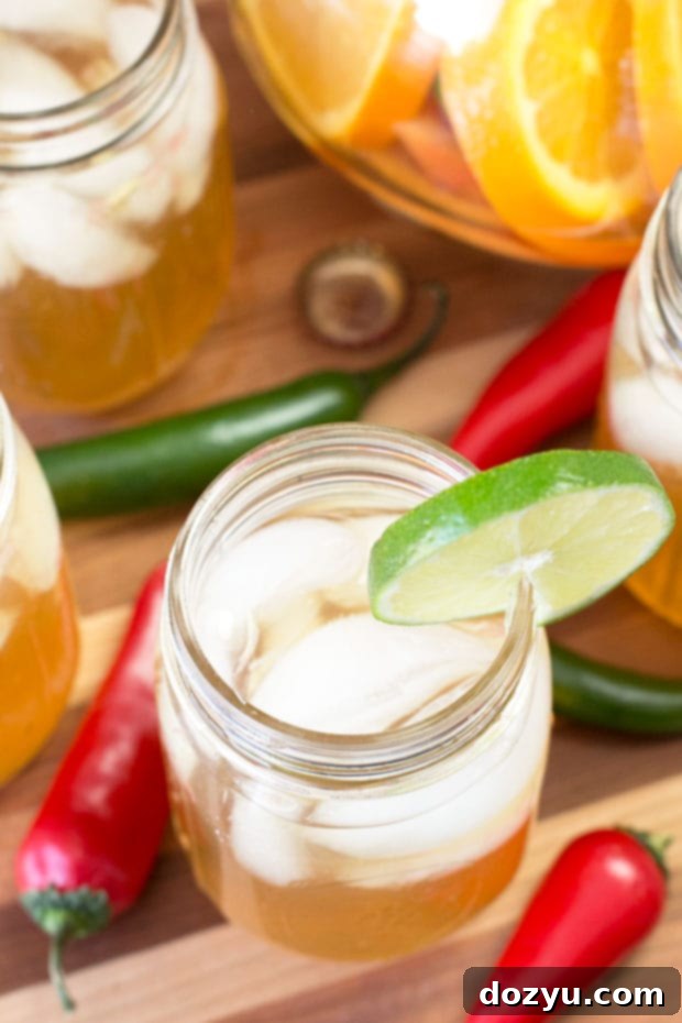 Chile Beer Sangria | cakenknife.com