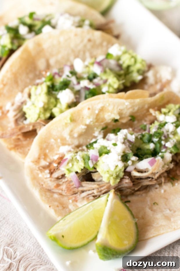 Zesty Tequila Lime Pulled Pork Tacos 4 Tequila Lime Pulled Pork Tacos | cakenknife.com