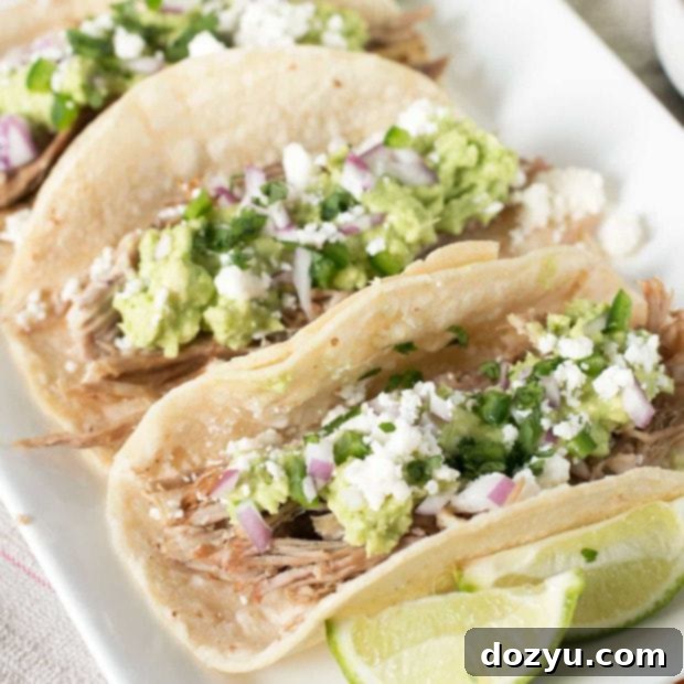 Zesty Tequila Lime Pulled Pork Tacos 7 Tequila Lime Pulled Pork Tacos | cakenknife.com