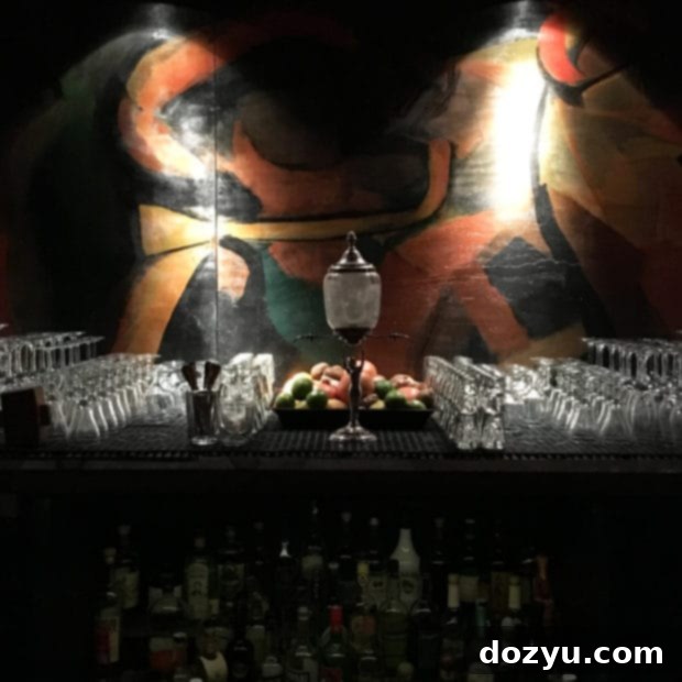 Fremont Street Eats A 48 Hour Foodie Adventure 9 Interior of Oak & Ivy, a speakeasy-style whiskey bar in Container Park