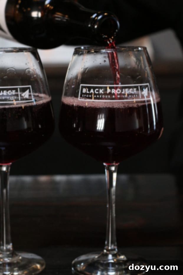 Barrel aging at Black Project Spontaneous & Wild Ales, showcasing collaborative craft