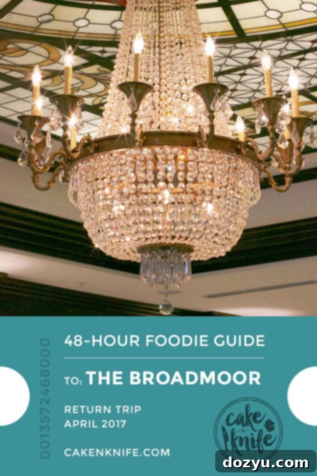 48 Hour Foodie Guide: The Broadmoor | cakenknife.com #travel #adventure #wanderlust