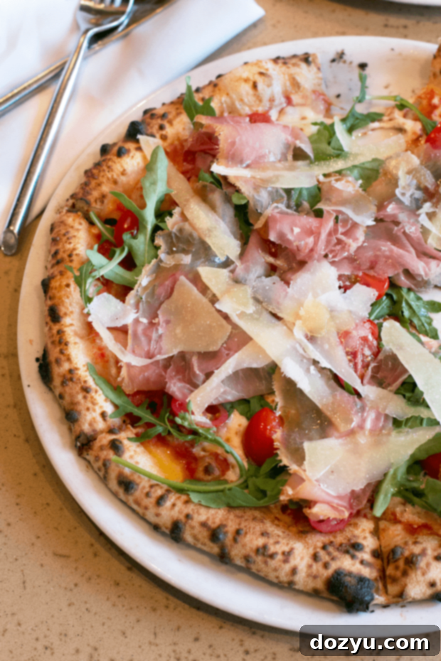 Racca's Pizzeria Napoletana in Denver, showing their authentic Italian pizza prepared in traditional ovens