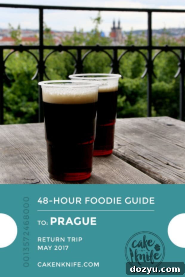 Unlocking Prague's Culinary Secrets in 48 Hours 2 Prague cityscape and vibrant atmosphere