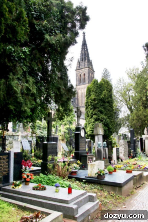 Unlocking Prague's Culinary Secrets in 48 Hours 34 Beautiful and serene Vyšehrad cemetery