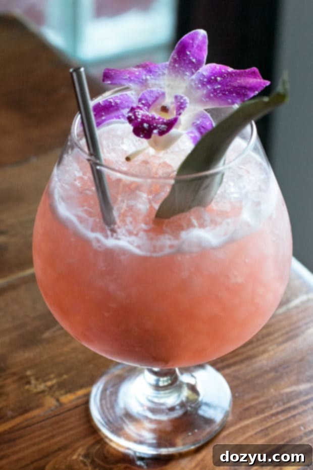 New Historic Arvada After Dark 13 The visually stunning 'Destination Unknown' cocktail at The Arvada Tavern