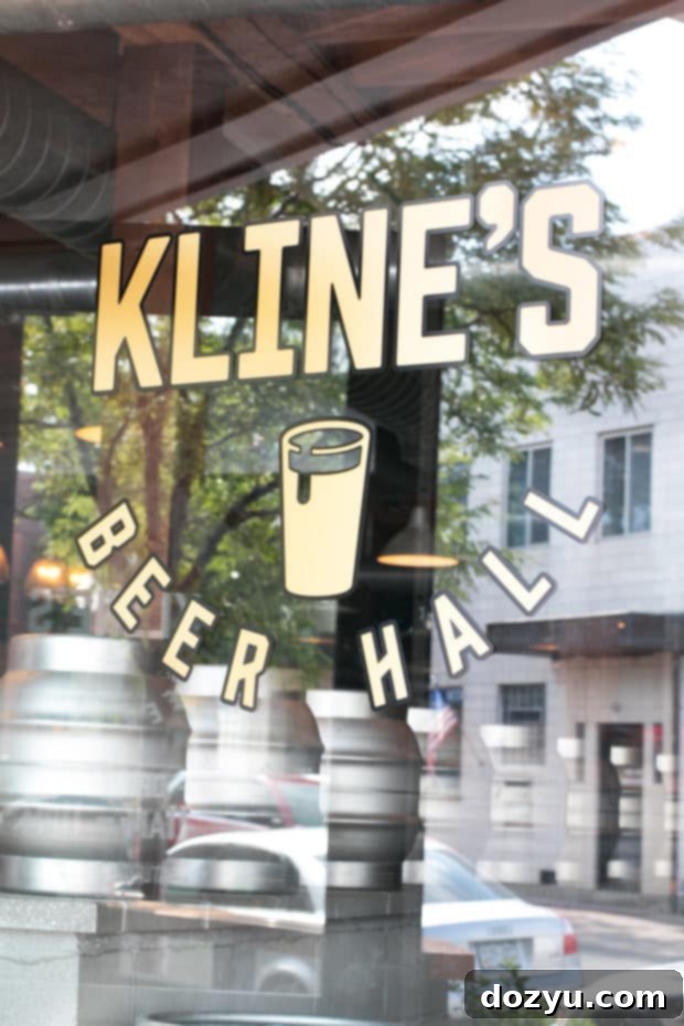 New Historic Arvada After Dark 4 Interior shot of Kline's Beer Hall showing rustic decor and seating