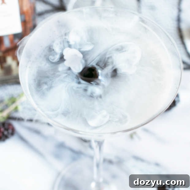 Absolut Elyx's Spellbinding Black Magic Martini 9 Absolut Elyx Black Magic Martini recipe card thumbnail.