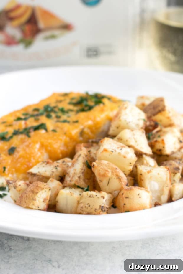 Crispy Parmesan Lemon Herb Roasted Potatoes by LoveTheWild 3 Parmesan Lemon Herb Roasted Potatoes with LoveTheWild's Fantastic Fish Dinner | cakenknife.com #sponsored #healthy #yummy