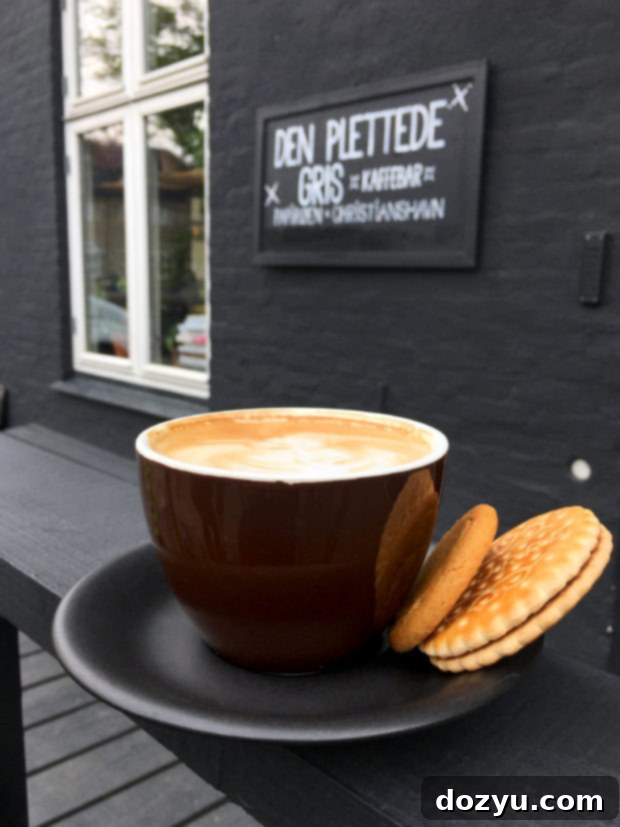 Copenhagen's Flavors: A 48-Hour Foodie Itinerary 18 A delicious coffee and pastries on a table at a Copenhagen cafe