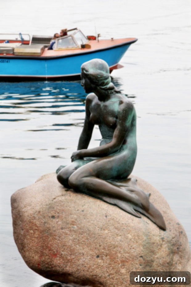 Copenhagen's Flavors: A 48-Hour Foodie Itinerary 3 Copenhagen's iconic Little Mermaid statue by the water