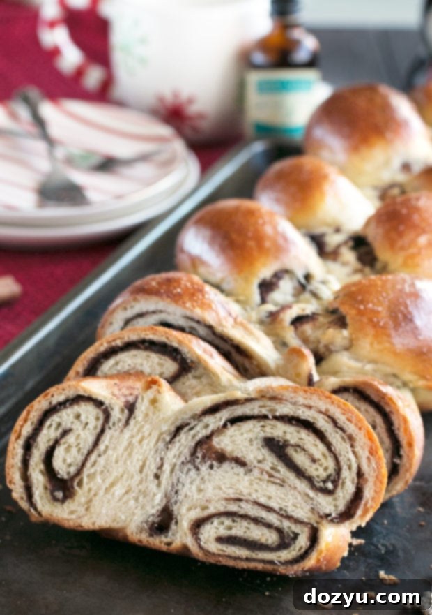 Gingerbread Challah Bread | cakenknife.com #bread #holidays #christmas #challah #homemade #ad