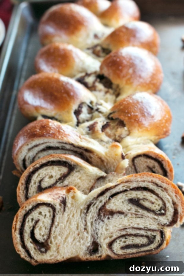 Gingerbread Challah Bread | cakenknife.com #bread #holidays #christmas #challah #homemade #ad
