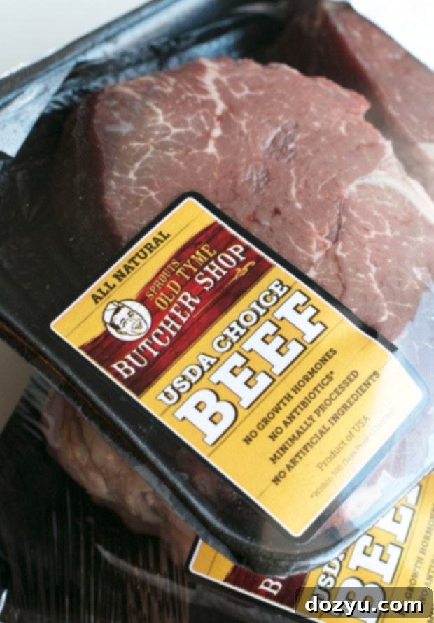 Mini Beef Wellingtons | cakenknife.com #beef #appetizer #sprouts #ad