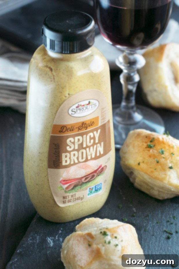 Mini Beef Wellingtons | cakenknife.com #beef #appetizer #sprouts #ad